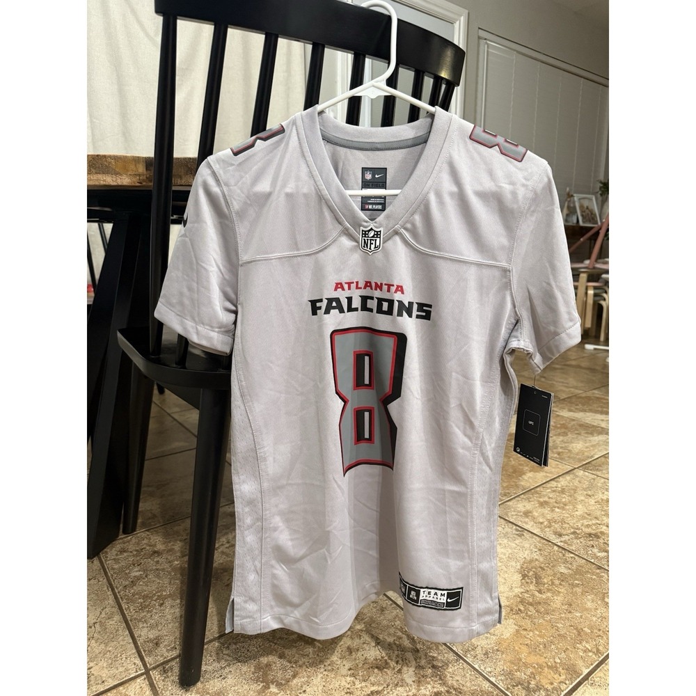 Kyle Pitts Atlanta Falcons Nike Women's Size S Game Jersey - Gray ($130MSRP)
